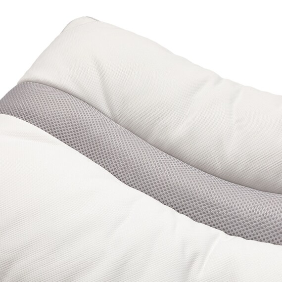 曲線形状でやさしくフィット首もと安定ロータイプまくら(P2539) 12枚目画像