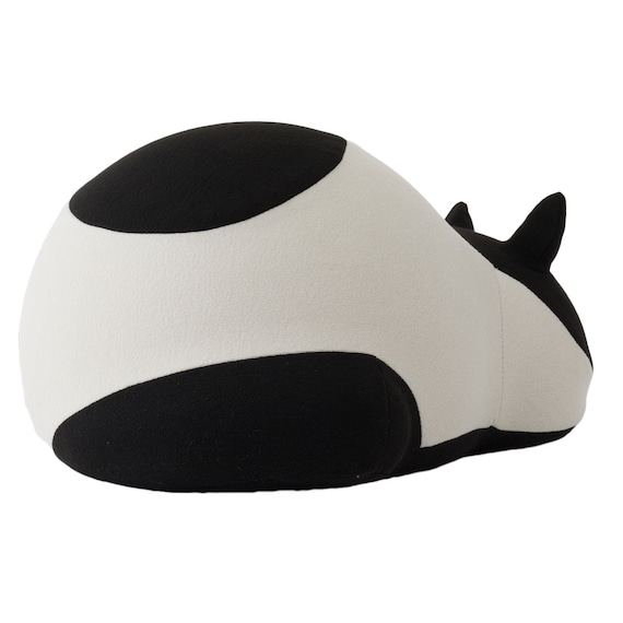 お昼寝まくら ネコ グレー(GY P2543) 4枚目画像