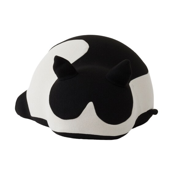 お昼寝まくら ネコ グレー(GY P2543) 5枚目画像