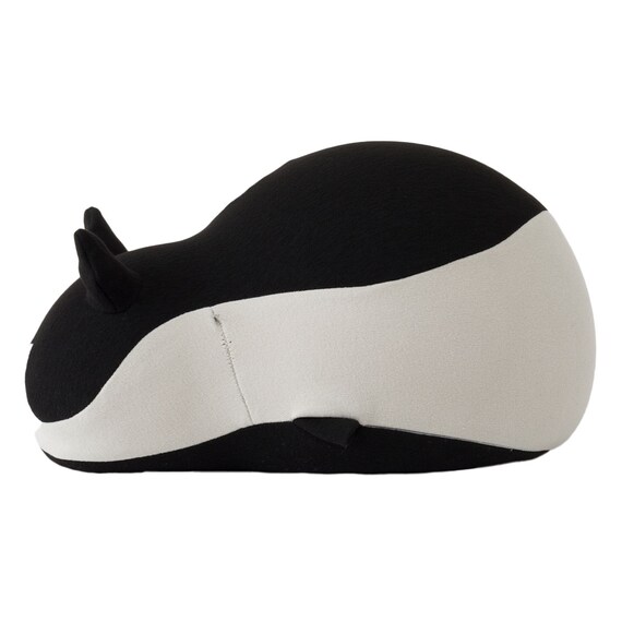 お昼寝まくら ネコ グレー(GY P2543) 6枚目画像