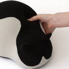 お昼寝まくら ネコ グレー(GY P2543) 9枚目画像