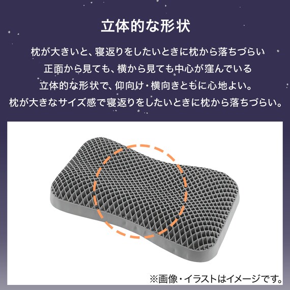 浮かぶような新感覚 極上の浮遊感を味わえるまくら(P2553) 4枚目画像