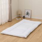 【日本製：洗える敷き布団】 抗菌・防臭・防ダニ・軽量敷布団 シングル 1枚目画像