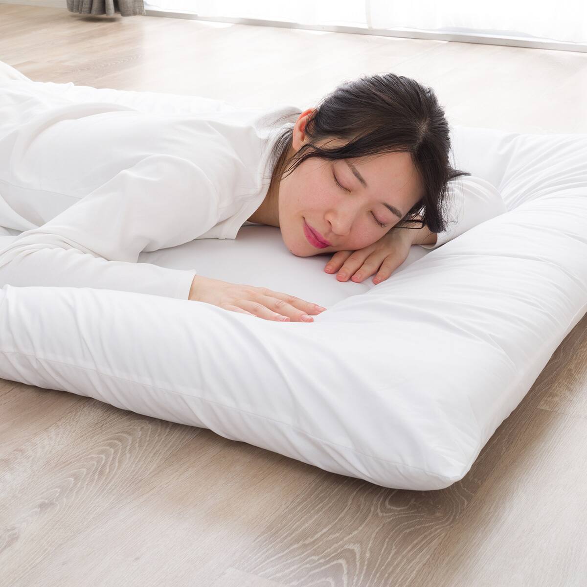 ニトリ　洗える敷布団 日本製：洗える敷き布団】 抗菌・防臭・防ダニ・軽量敷布団 シングル