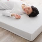 【日本製】 高反発 3つ折りマットレス 厚さ10cm シングル WH 4枚目画像