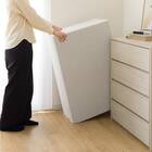 【日本製】 高反発 3つ折りマットレス 厚さ10cm シングル WH 6枚目画像