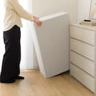 【日本製】 高反発 3つ折りマットレス 厚さ10cm シングル WH 6枚目画像