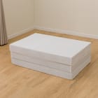 【日本製】 高反発 3つ折りマットレス 厚さ10cm シングル WH 10枚目画像