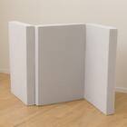 【日本製】 高反発 3つ折りマットレス 厚さ10cm シングル WH 15枚目画像