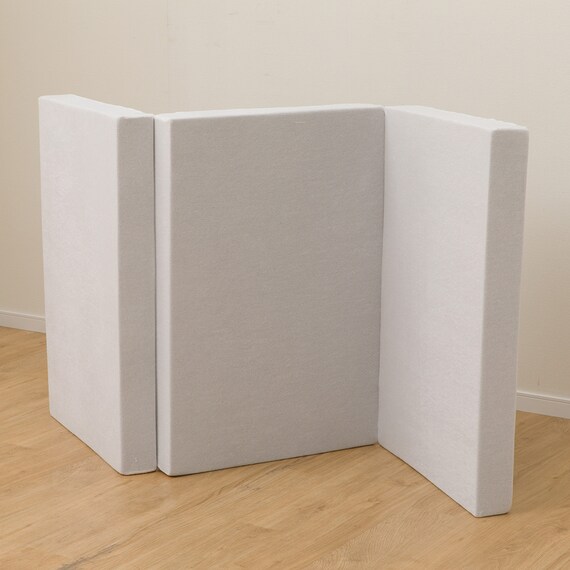 【日本製】 高反発 3つ折りマットレス 厚さ10cm シングル WH 15枚目画像