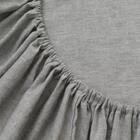 マルチすっぽりシーツ シングル(SZ45 ヘリンボーン グレー S) 5枚目画像