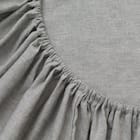 マルチすっぽりシーツ シングル(SZ45 ヘリンボーン グレー S) 5枚目画像