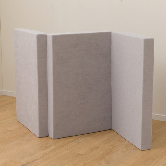 【日本製】 高反発 3つ折りマットレス 厚さ10cm シングル GY 15枚目画像