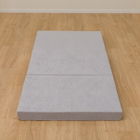 【日本製】 高反発 3つ折りマットレス 厚さ10cm シングル GY 17枚目画像