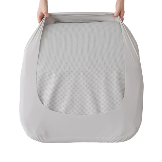 肩・首・背中も支えるまくら(スリム)専用 Nクールリバーシブルカバー(P2555) 8枚目画像