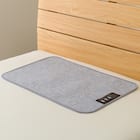 洗える・珪藻土・備長炭入り まくら用除湿シート(P2558) 1枚目画像