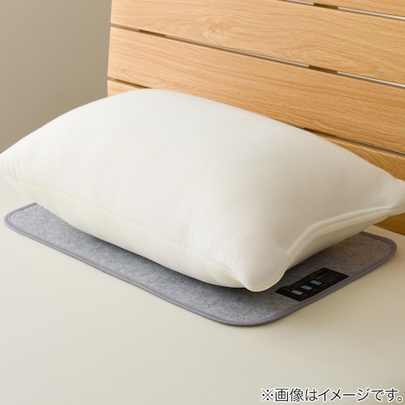 洗える・珪藻土・備長炭入り まくら用除湿シート(P2558) 3枚目画像