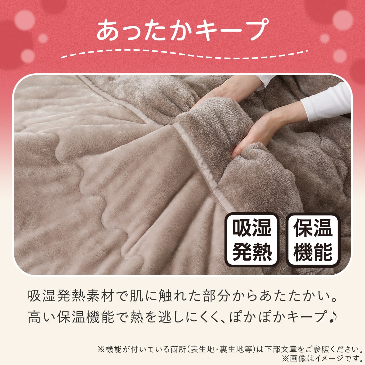 2枚合わせ 毛布 セミダブル(Nウォーム極暖 A26 モカ) あったか 保温