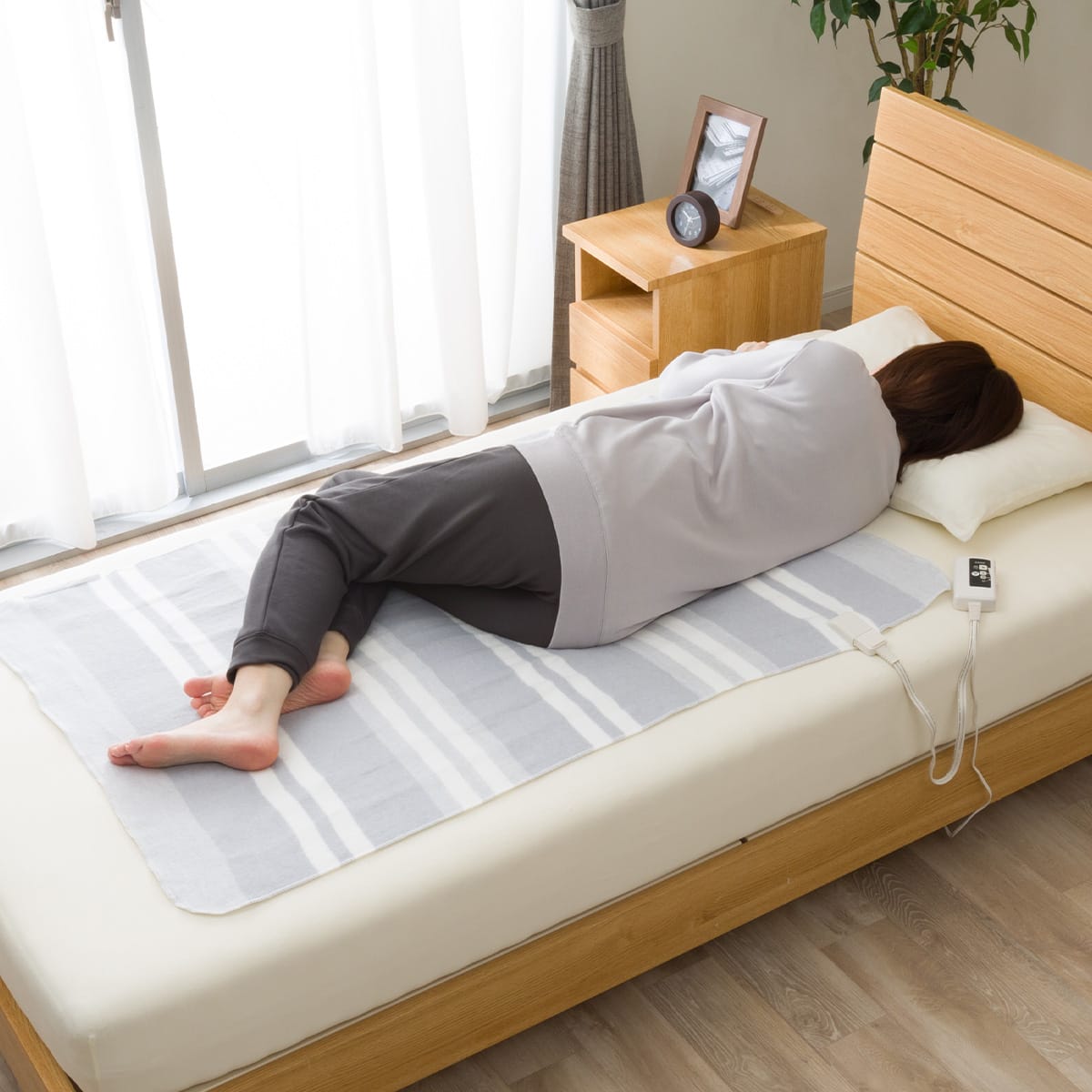 洗える 電気毛布 敷きタイプ(グレー NT-40 A2630) | ニトリネット