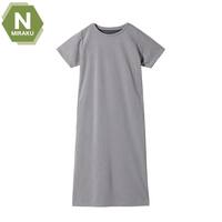 WOMENS 着るだけで疲労回復リカバリーウェア チュニック(Nミラク グレー M-L)