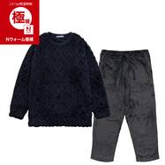 MENS ケーブル柄 ルームウェアセット(NウォームWSP nf)
