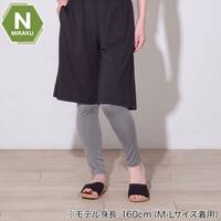 WOMENS 着るだけで疲労回復リカバリーウェア レギンス(NミラクDRY nf グレー M-L)