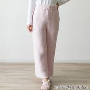 WOMENS ふわふわニットパンツ(パウダーニット nf)
