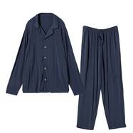 MENS テーラーパジャマ(ネイビー)