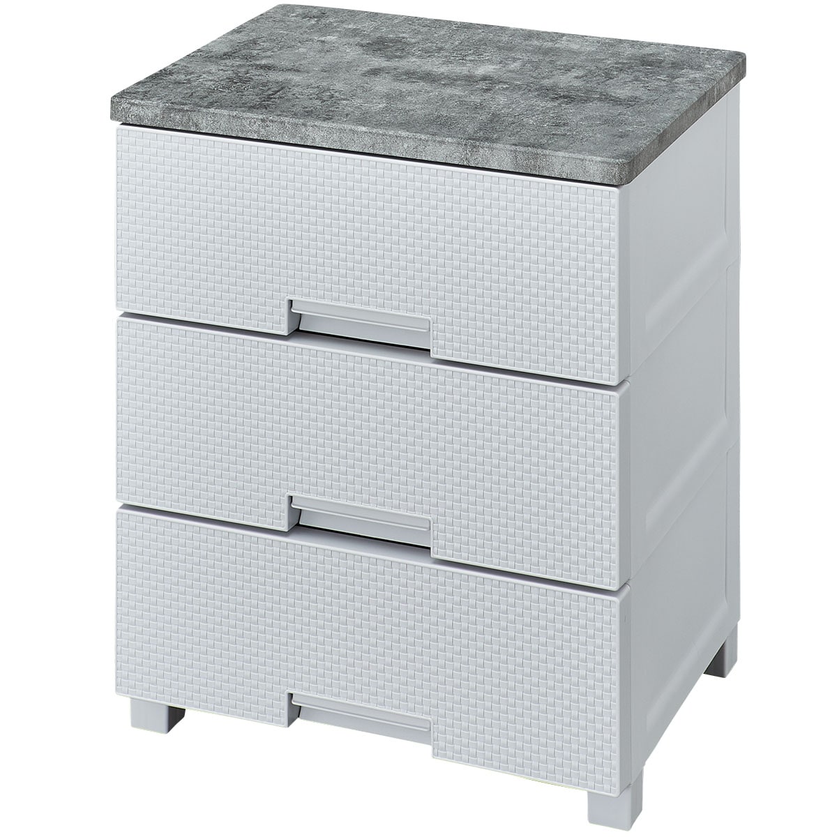 フィッツプラスNTメッシュ2 幅55cm 3段 黒石目(FM5503) | ニトリネット