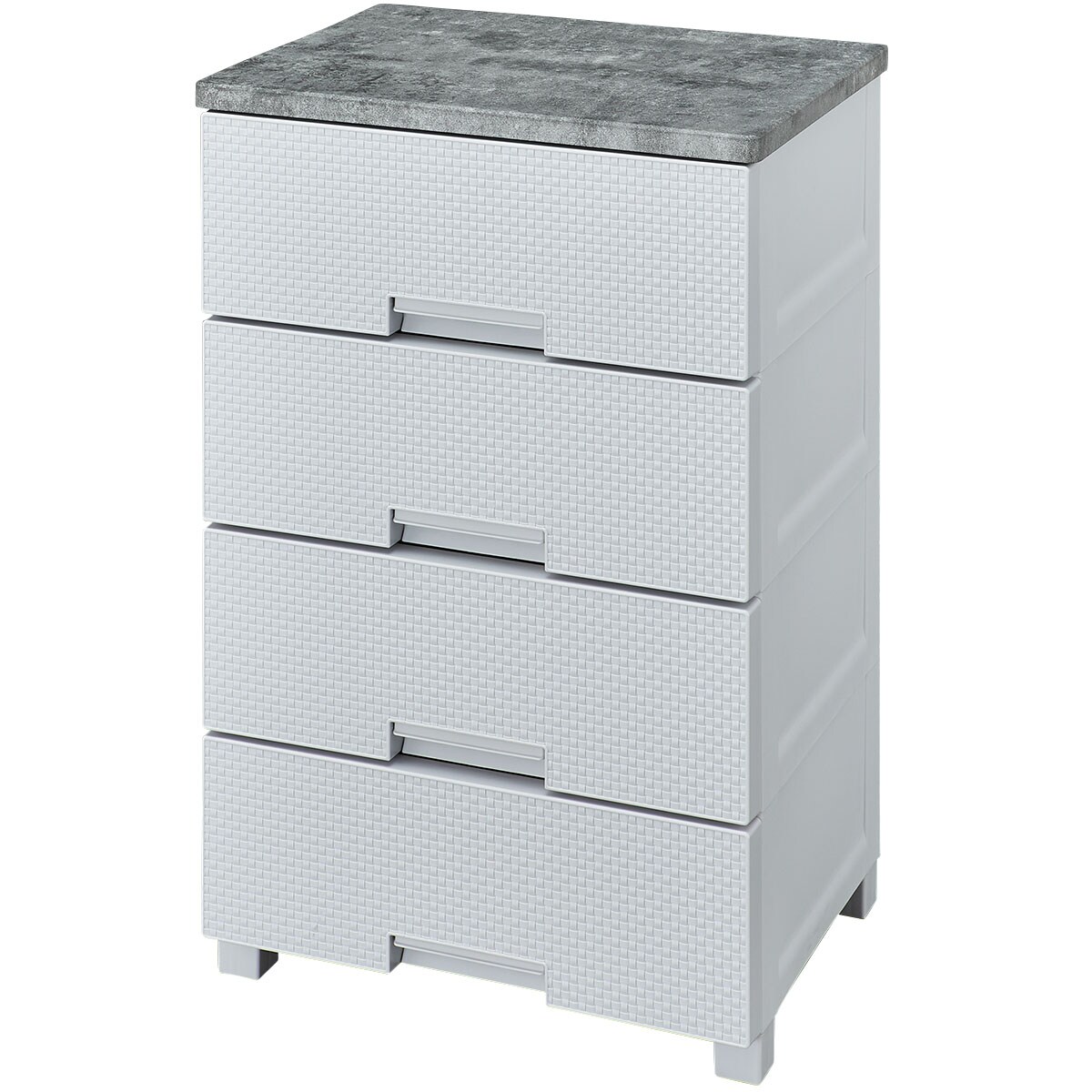 フィッツプラスNTメッシュ2 幅55cm 4段 黒石目(FM5504) | ニトリネット