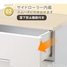 フィッツプラスNTメッシュ2 幅35cm 4段 白石目(FM3504) 12枚目画像