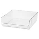 クリア収納 オープンボックス (ワイド浅型) 1枚目画像