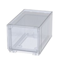 組合せ可能な収納ケース 透明 (幅26cm×高さ24cm NS2624)