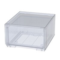 組合せ可能な収納ケース 透明 (幅39cm×高さ24cm NS3924)