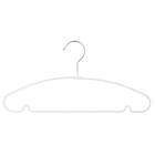 すべりにくい 省スペース レディース ハンガー 幅38cm 5本組(LB0s01 W38 ホワイト) 4枚目画像