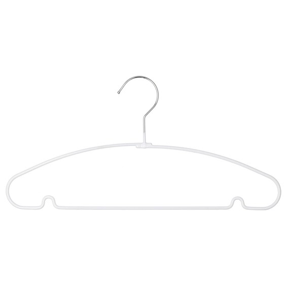 すべりにくい 省スペース レディース ハンガー 幅38cm 5本組(LB0s01 W38 ホワイト) 4枚目画像