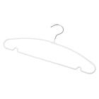 すべりにくい 省スペース レディース ハンガー 幅38cm 5本組(LB0s01 W38 ホワイト) 5枚目画像