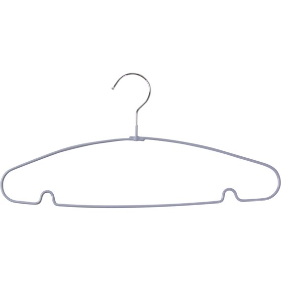 すべりにくい 省スペース レディース ハンガー 幅38cm 5本組(LB0s01 W38 グレー) 5枚目画像