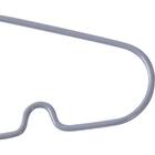 すべりにくい 省スペース レディース ハンガー 幅38cm 5本組(LB0s01 W38 グレー) 7枚目画像