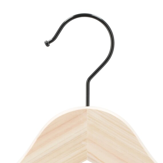 ひのきハンガー 幅44cm 2本組(CP2g02) 5枚目画像