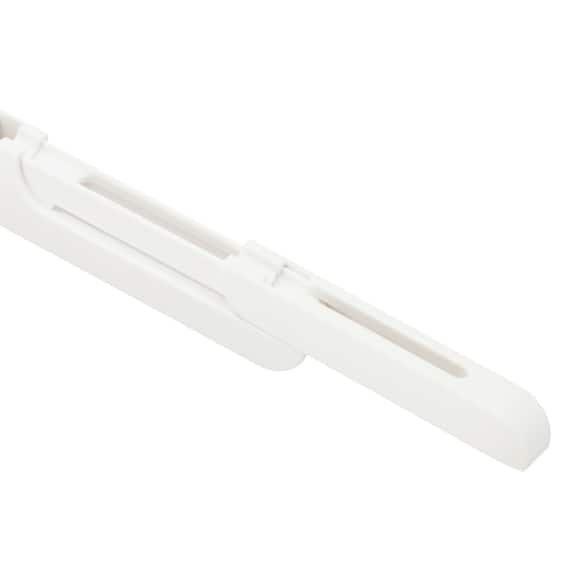 折りたたみコンパクトハンガー 2個組 (YK2g06 ホワイト) 4枚目画像