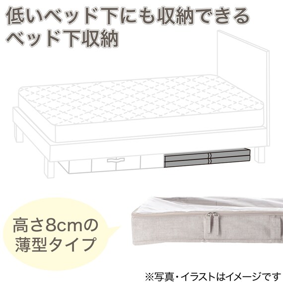 ベット下収納(薄型 EB02) 2枚目画像