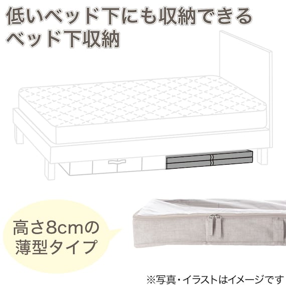 ベット下収納(薄型 EB02) 2枚目画像