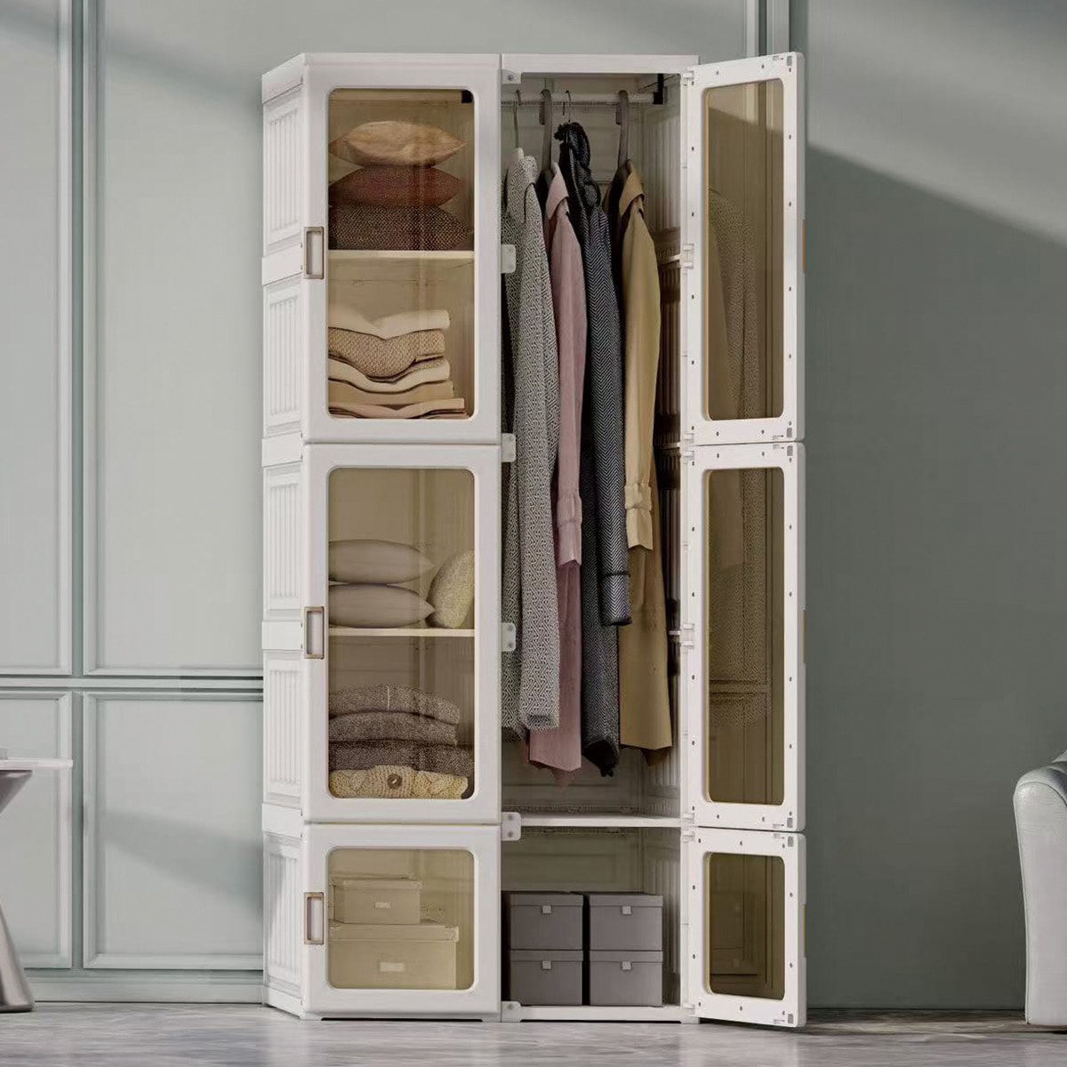 折りたたみワードローブ(ANT2G01 1H6M) | ニトリネット【公式】 家具