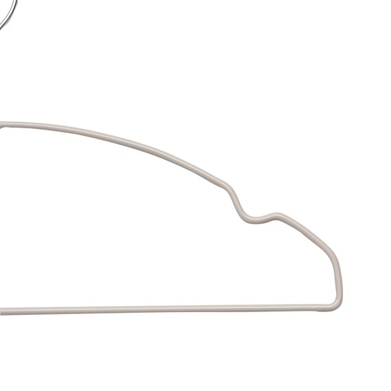 すべりにくい薄型ハンガー 5P(5P LMO YI21) 10本セット 4枚目画像