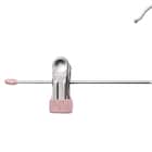 すべりにくいスカートスラックスハンガー 3P(ローズ YI23) 3枚目画像