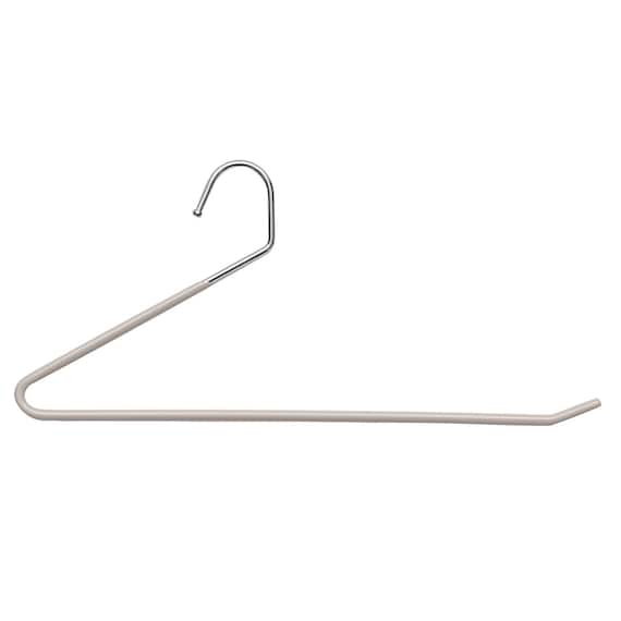 すべりにくいスラックスハンガー(ライトモカ YI23) 12本セット 2枚目画像