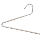 すべりにくいスラックスハンガー(ライトモカ YI23) 12本セット 3枚目画像