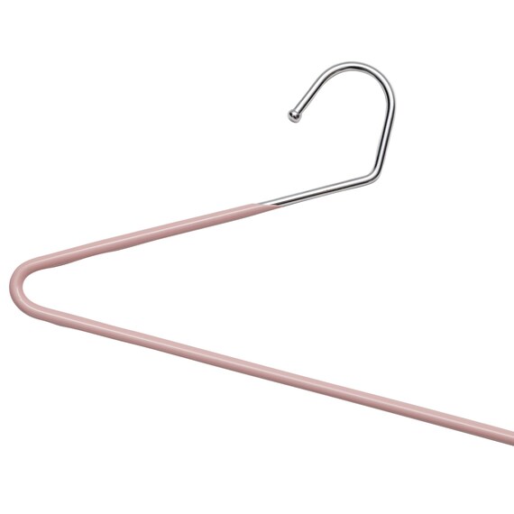 すべりにくいスラックスハンガー(ローズ YI23) 36本セット 3枚目画像