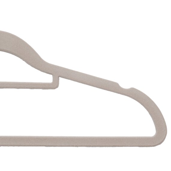 省スペースハンガー(5P ライトモカ YI24) 3枚目画像